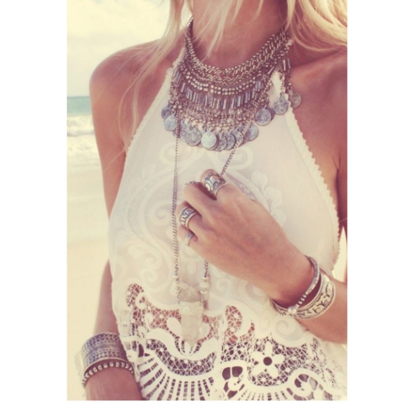 PREVIEW!! Boho Chunky Midi Knuckle Rings 4pc Set - Picture 3 of 4